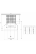 Obrázok pre Ukončenie vývodu spalín - vertikálne Ø100/150mm