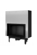 Obrázok pre Krbová vložka NADIA 12 s výsuvným otváraním dvierok s čiernym ohniskom