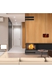 Obrázok pre Krbová vložka VN 810/410 ľavé presklenie s výsuvným otváraním dvierok s čiernym ohniskom 