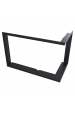 Obrázok pre Montážny rámik 90°- 35mm pre krbové vložky VN 810/410 pravé presklenie