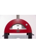 Obrázok pre Pizza pec MODERNO 3 na drevo - antique red